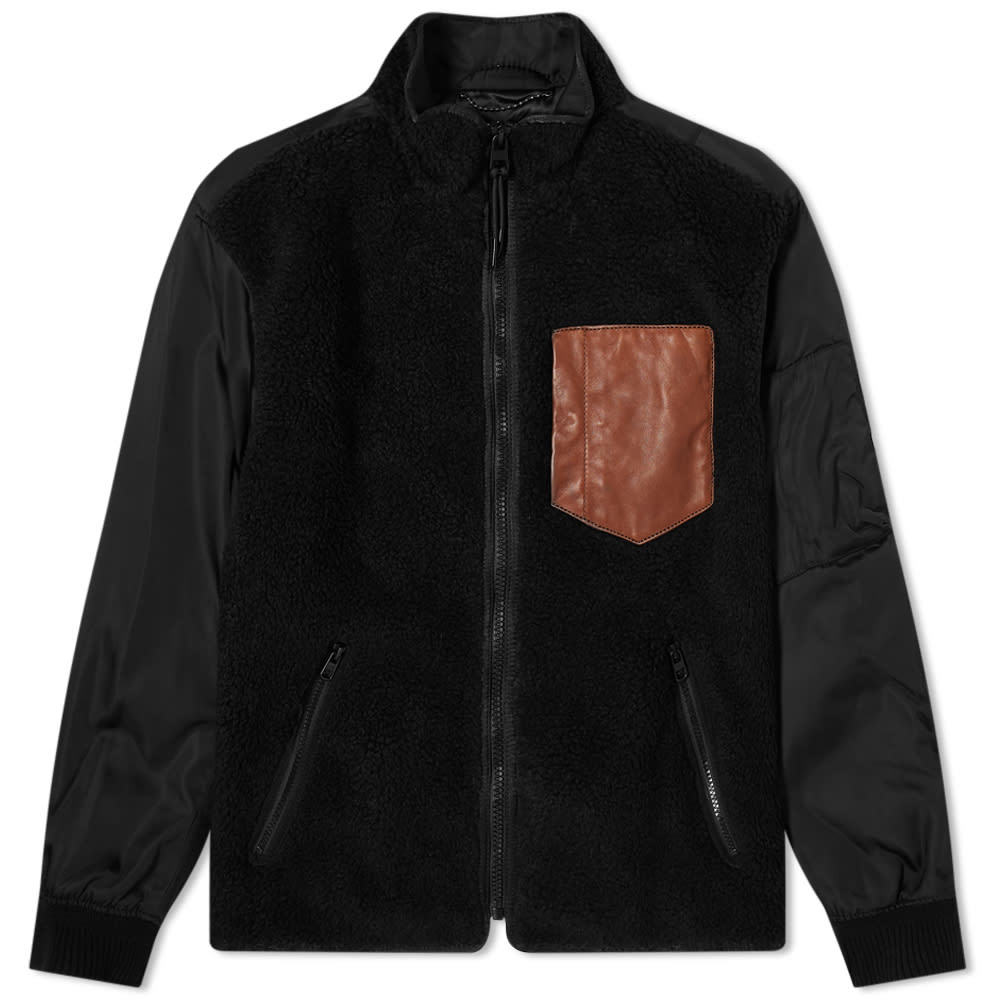 pleasures paradox heavyweight coach jacket