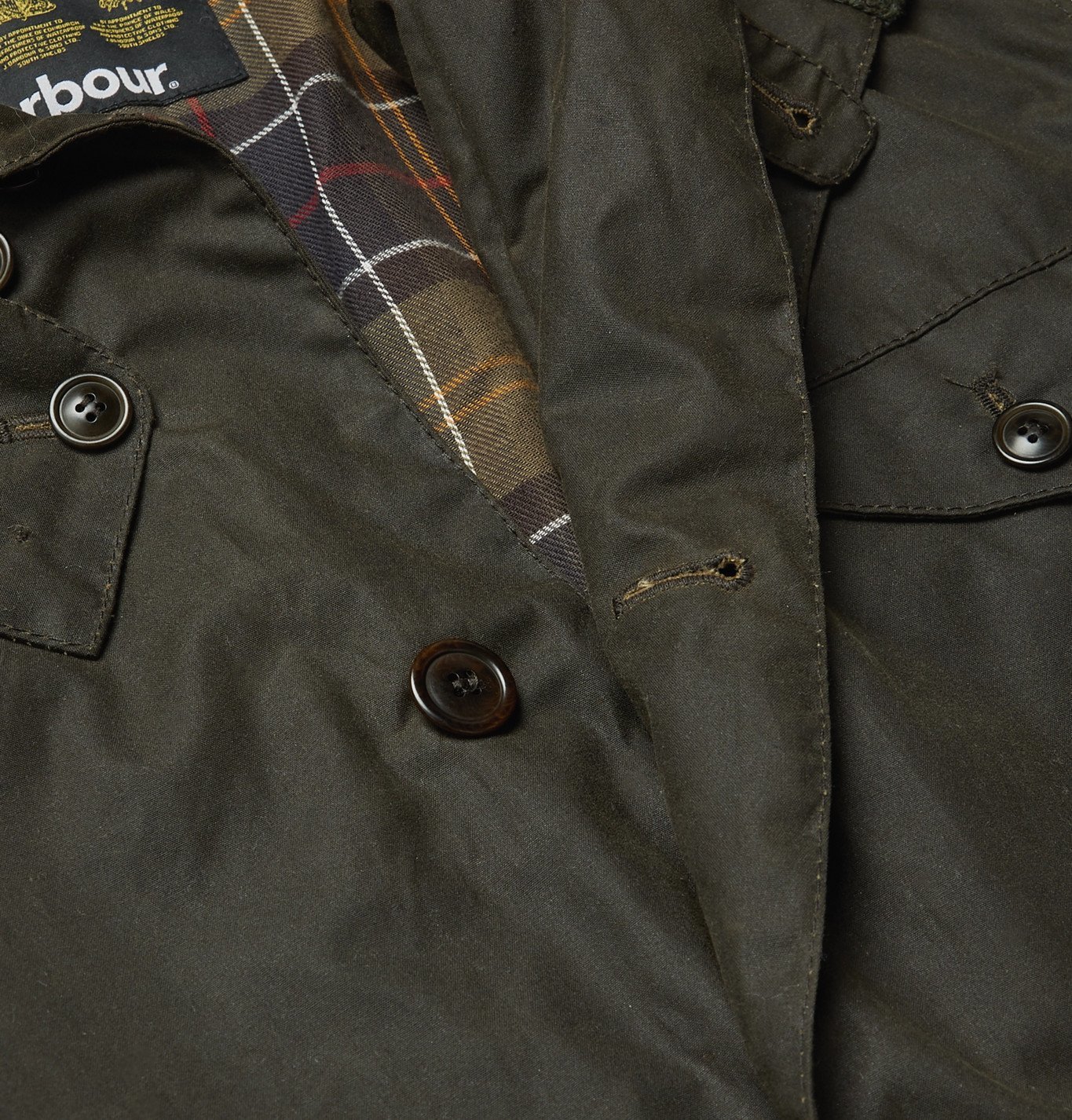 Barbour Gold Standard - Supa-Commander Leather and Suede-Trimmed 