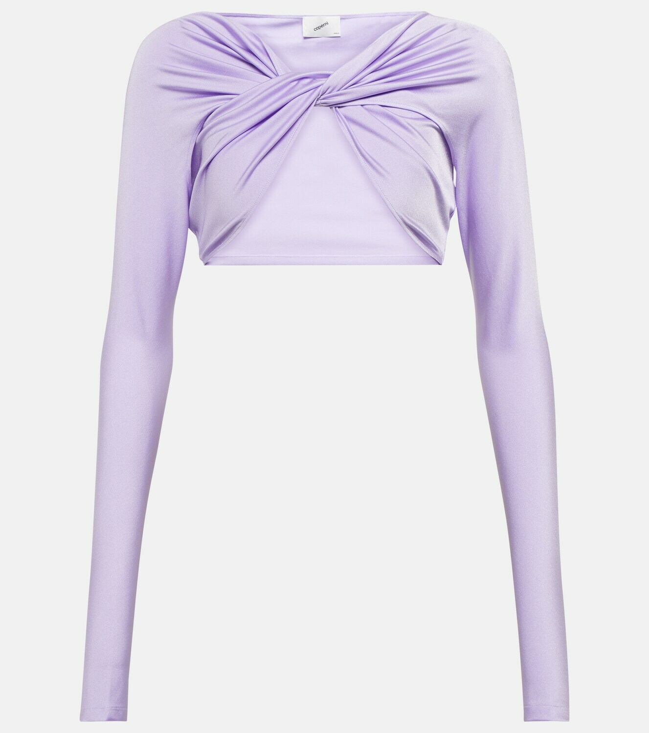 Coperni - Cropped twisted top Coperni