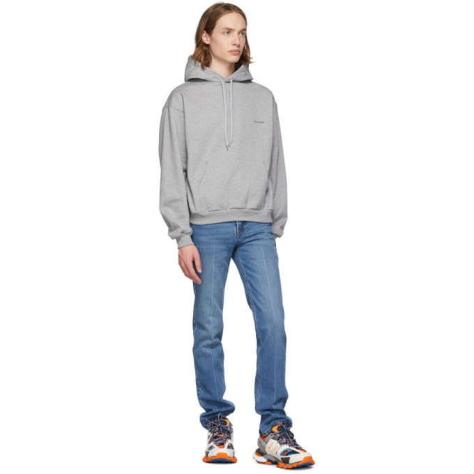 balenciaga hoodie womens grey