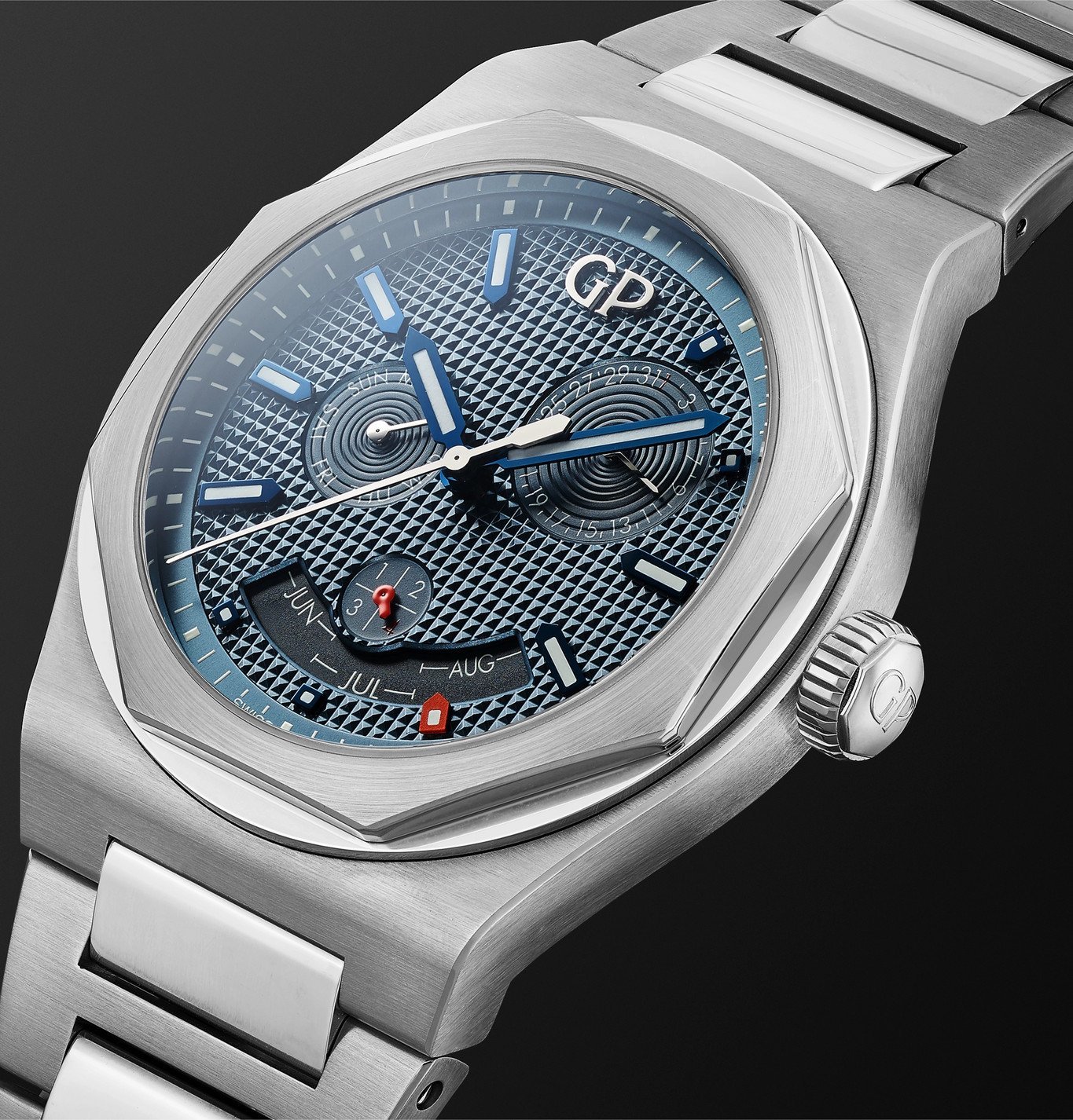 GirardPerregaux Laureato Perpetual Calendar 42mm Automatic Stainless