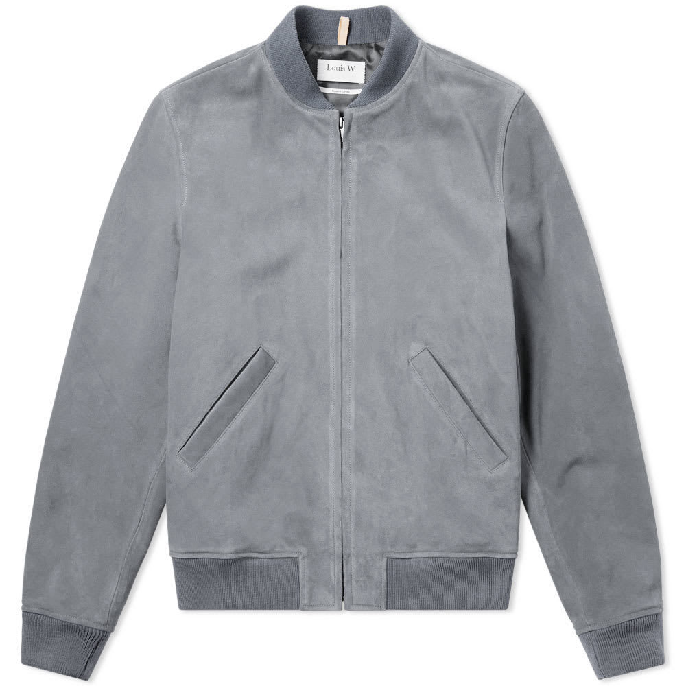 apc suede bomber jacket