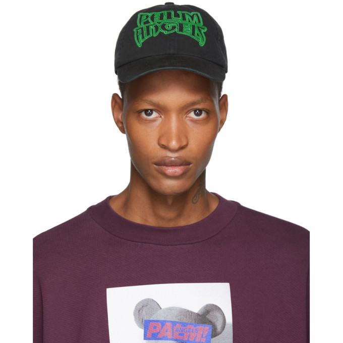 Green Metal Palm Cap Palm Angels