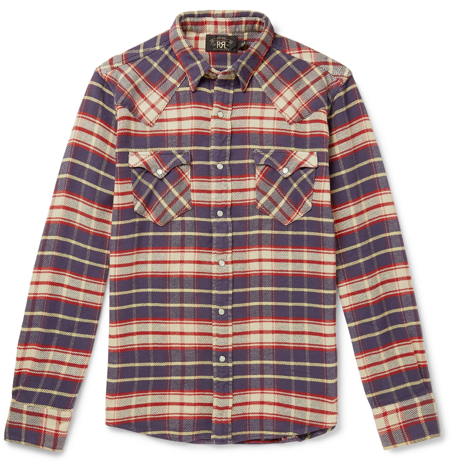 RRL - Checked Cotton-Flannel Shirt - Multi RRL