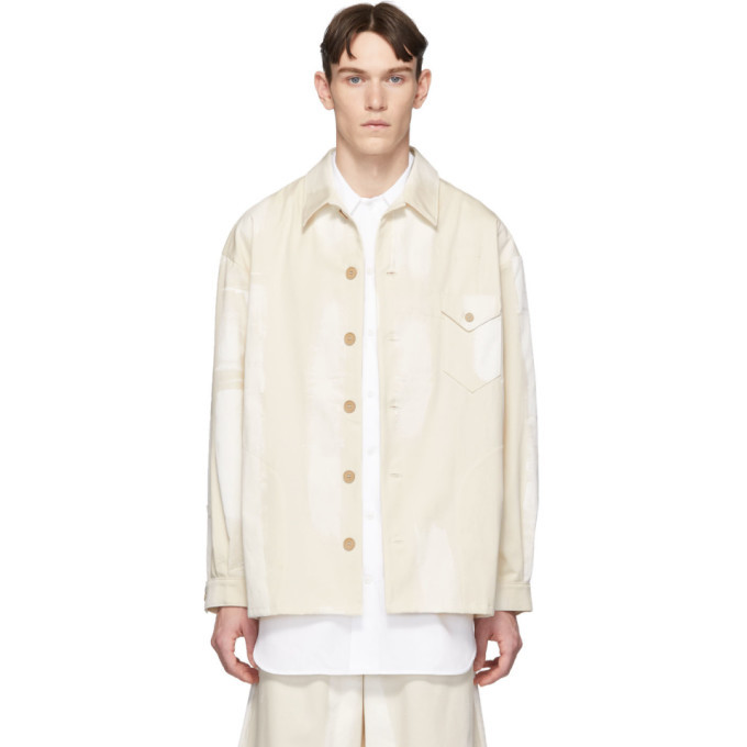 House of the Very Islands Off-White Shirt Jacket House of the Very Islands
