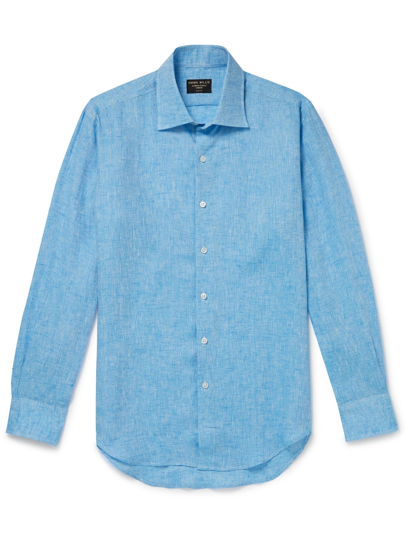 Emma Willis - Linen Shirt - Blue Emma Willis