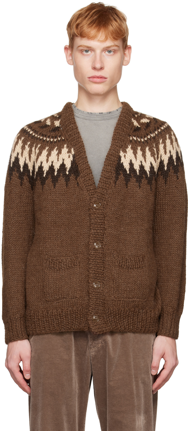 Remi Relief Brown Nordic Cardigan Remi Relief