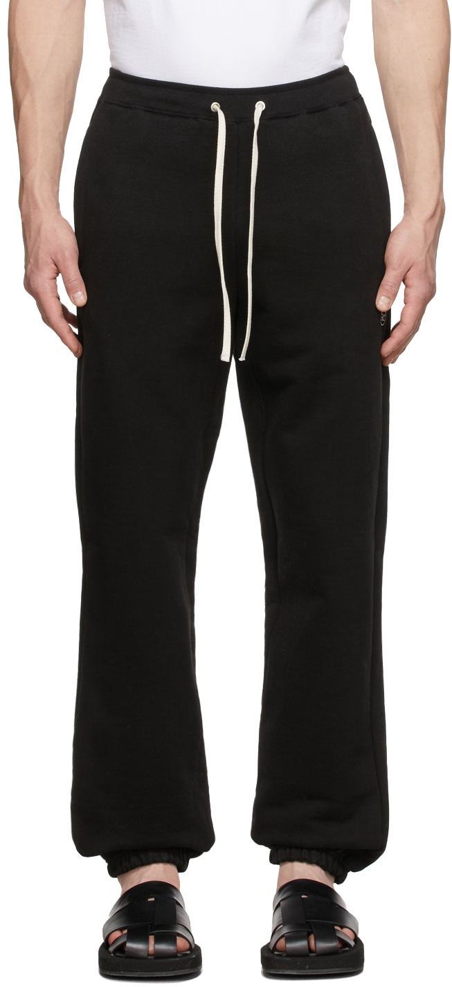 Recto Black Logo Lounge Pants Recto