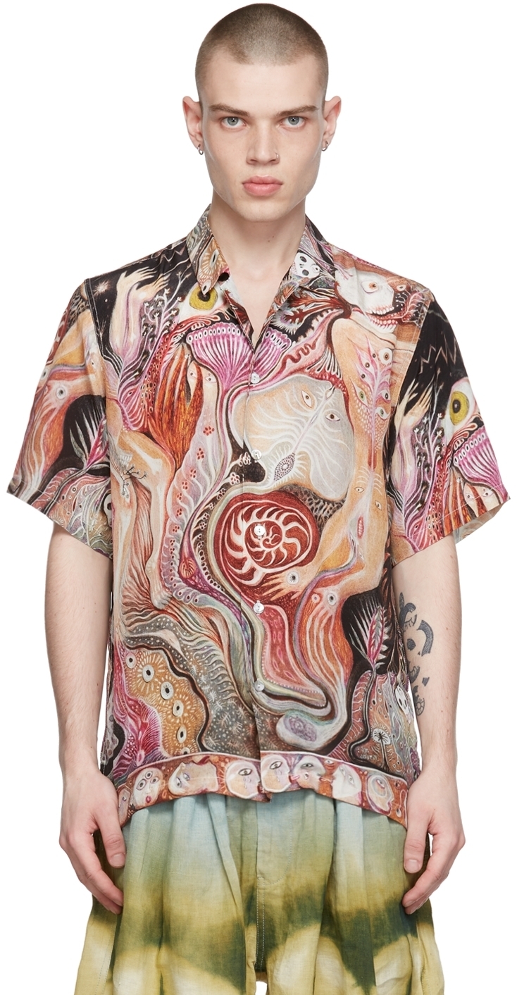 Endless Joy Multicolor Silk Shirt Endless Joy