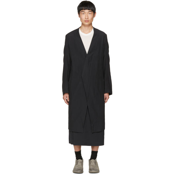 Julius Grey Classic Edge Coat Julius