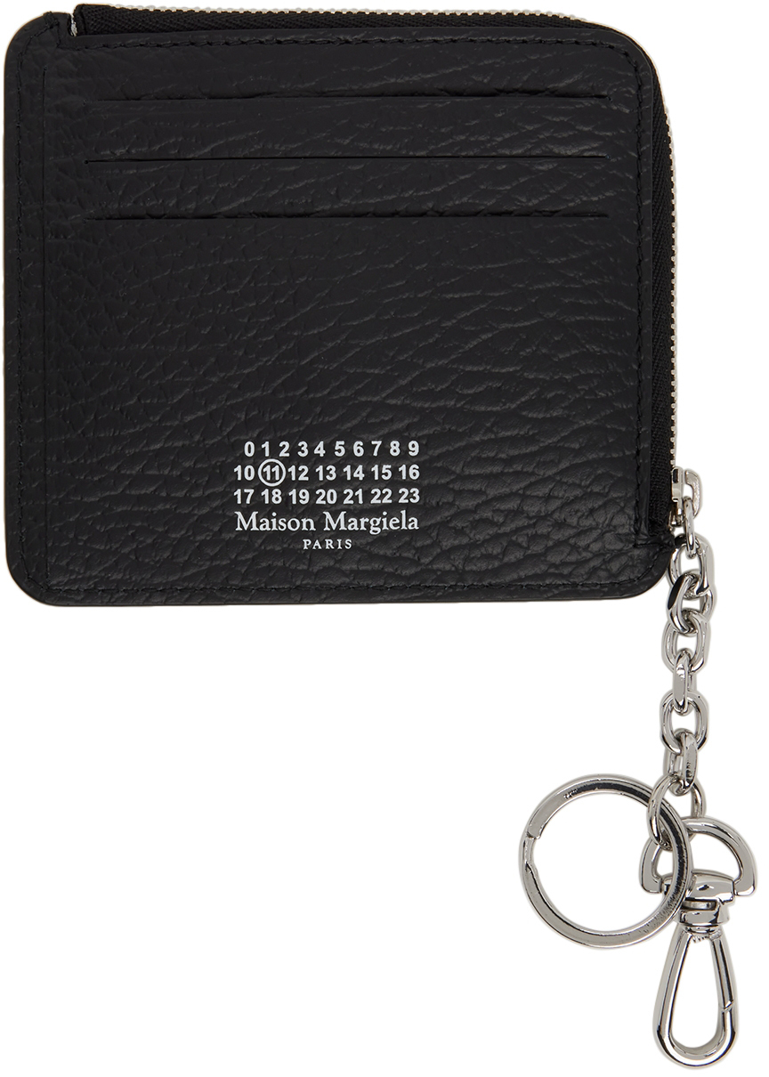 MaisonMargiela Coin purse keychain BLACK | eclipseseal.com