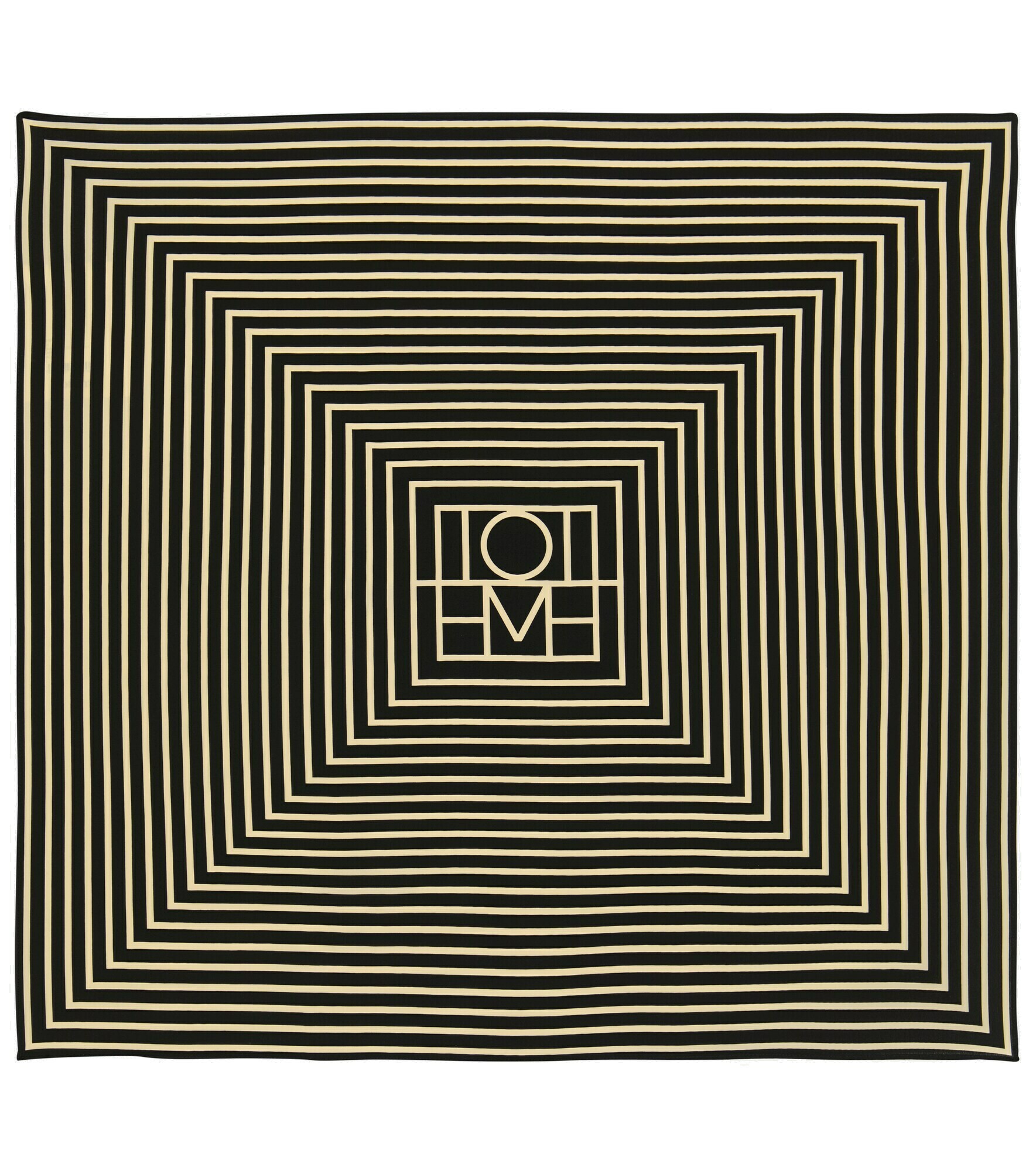 Toteme - Logo silk scarf Toteme