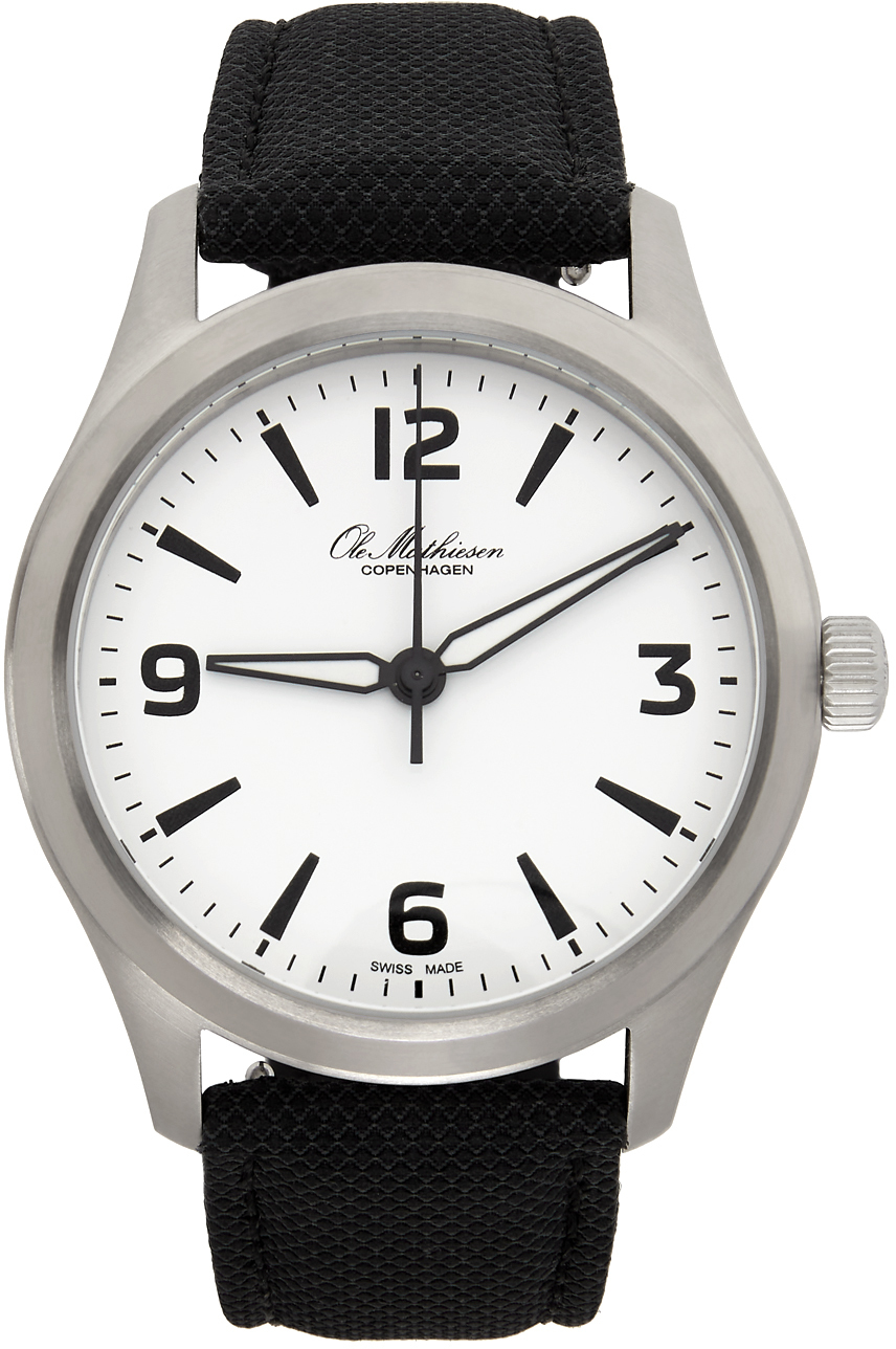 Ole Mathiesen Silver 1919 Sportivo Watch