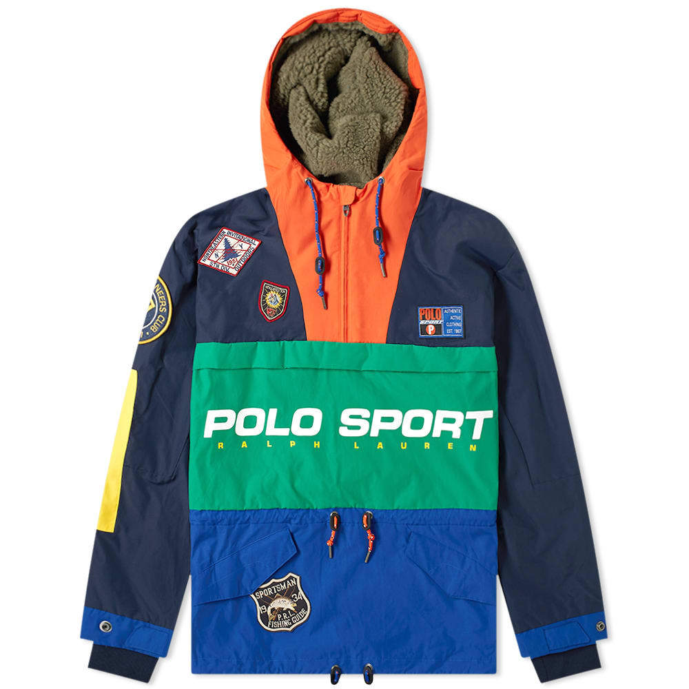 Polo Ralph Lauren Polo Sport Sportsman Patched Hooded Jacket Polo Sport