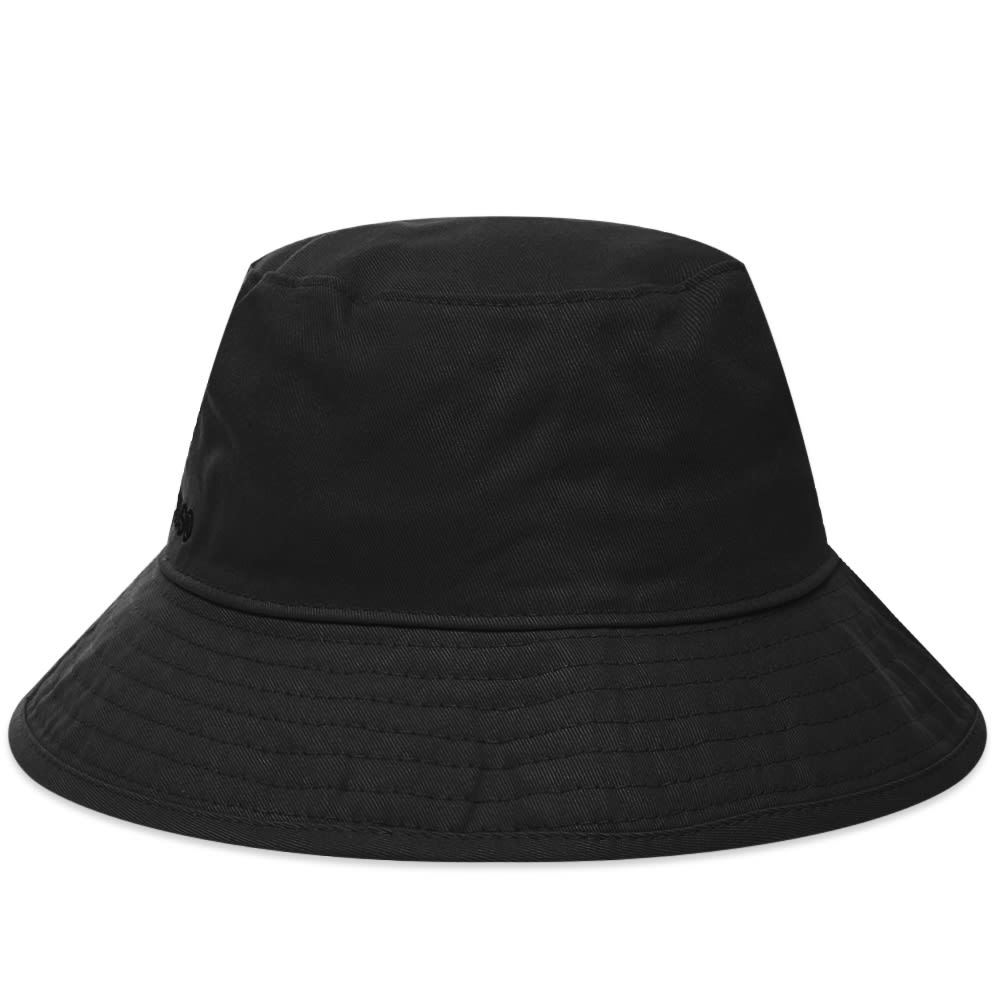 Acne Studios Brimmo Twill Logo Bucket Hat Acne Studios