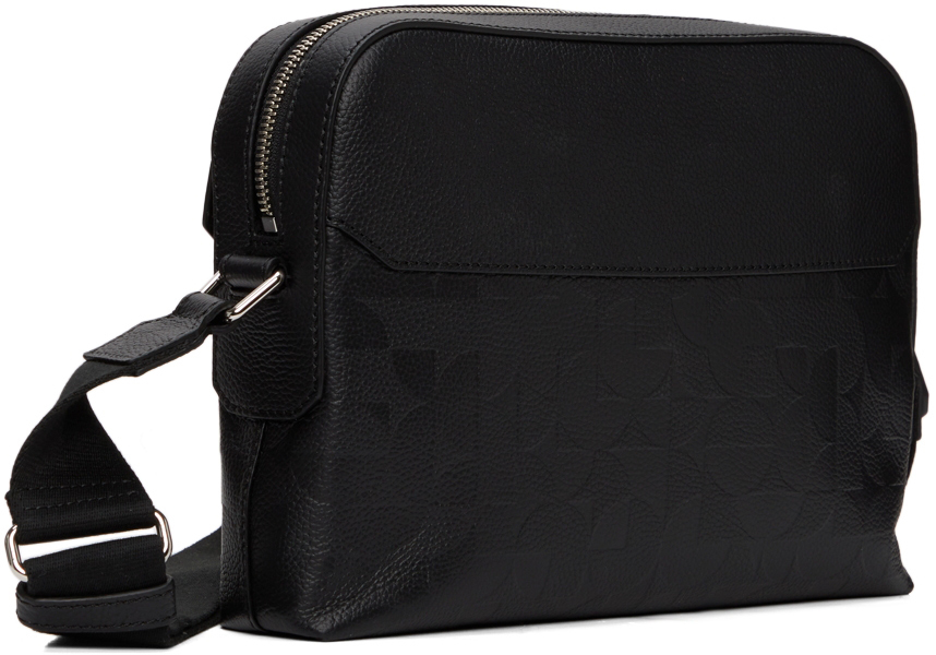 Dunhill Black Belgrave Optical City Messenger Bag Dunhill