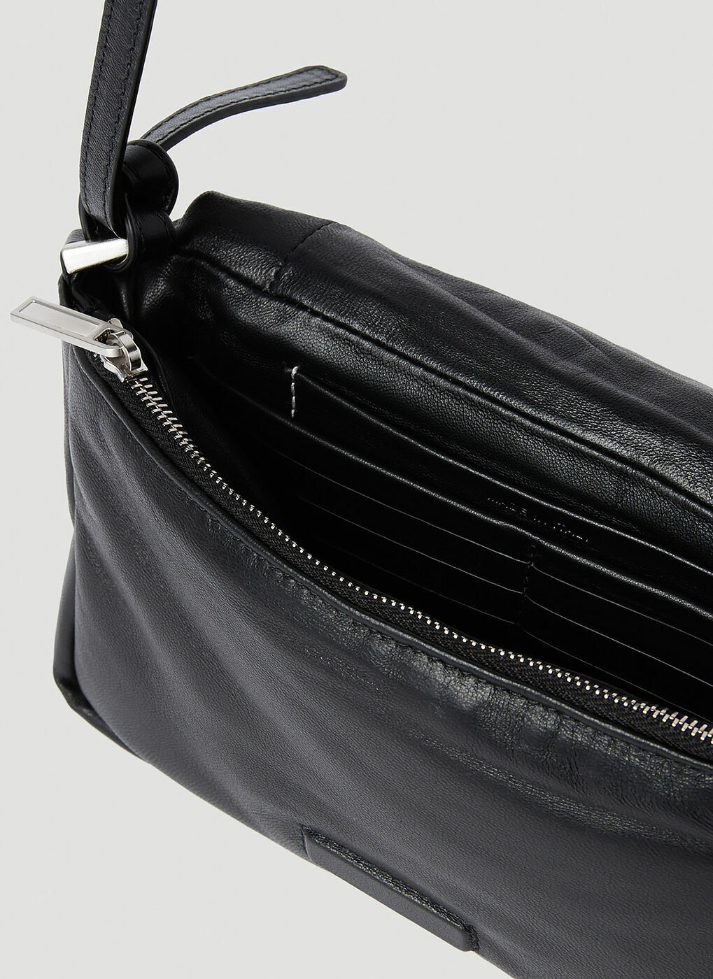 Rick Owens - Griffin Shoulder Bag in Black Rick Owens