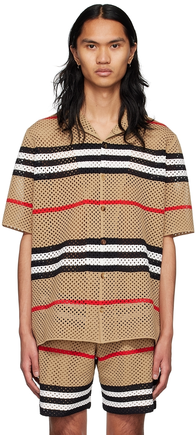 burberry icon stripe shirt