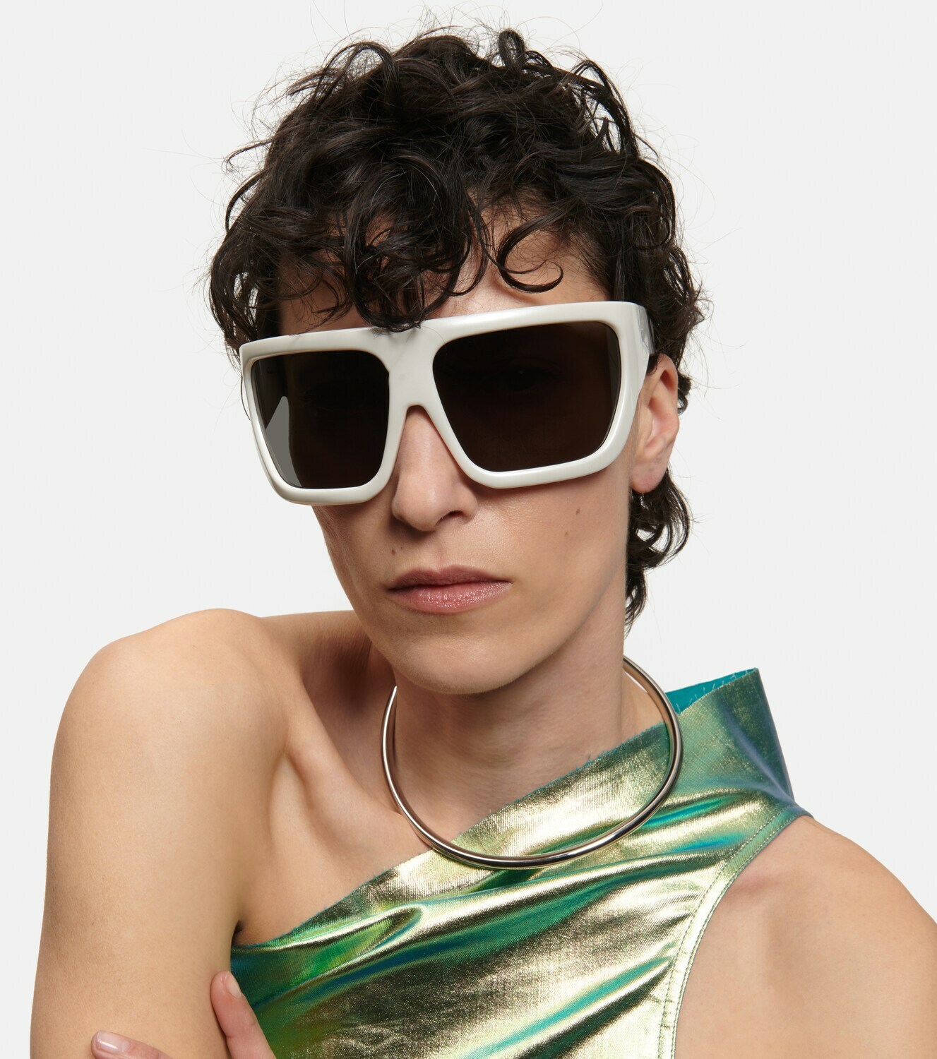 Rick Owens - Davis oversized sunglasses Rick Owens