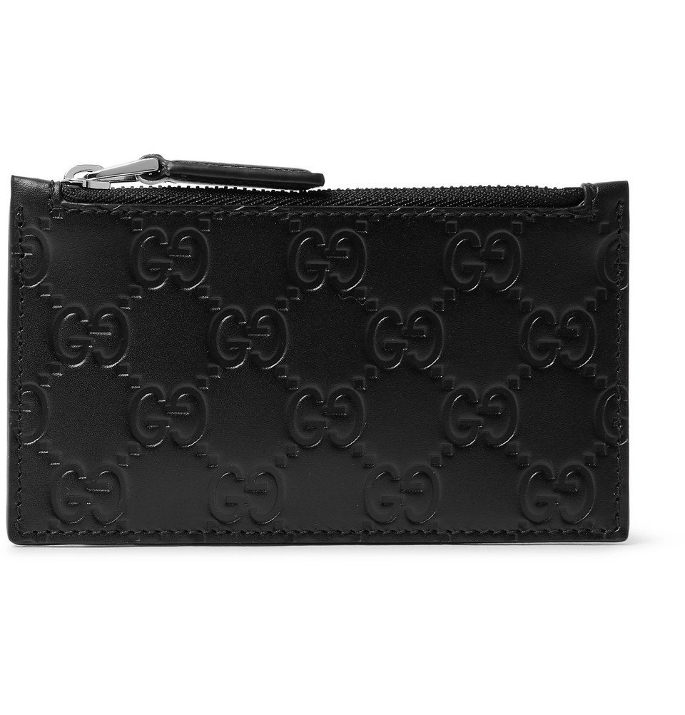 gucci zipper card holder