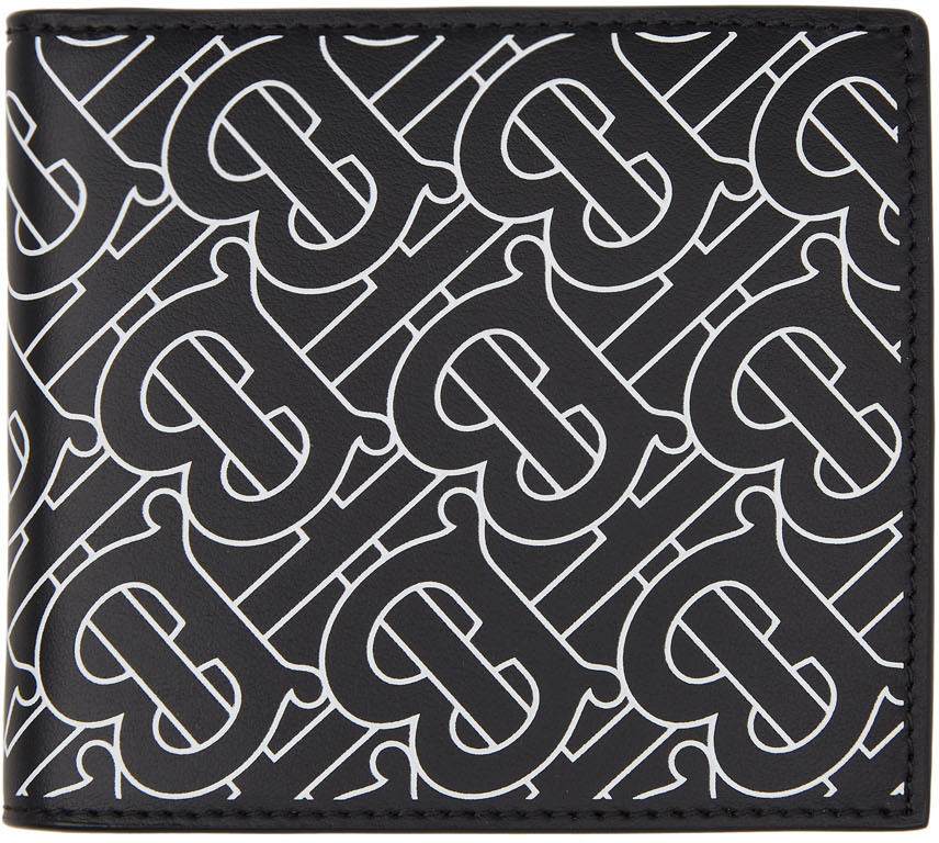 Photo: Burberry Black Monogram Print International Wallet