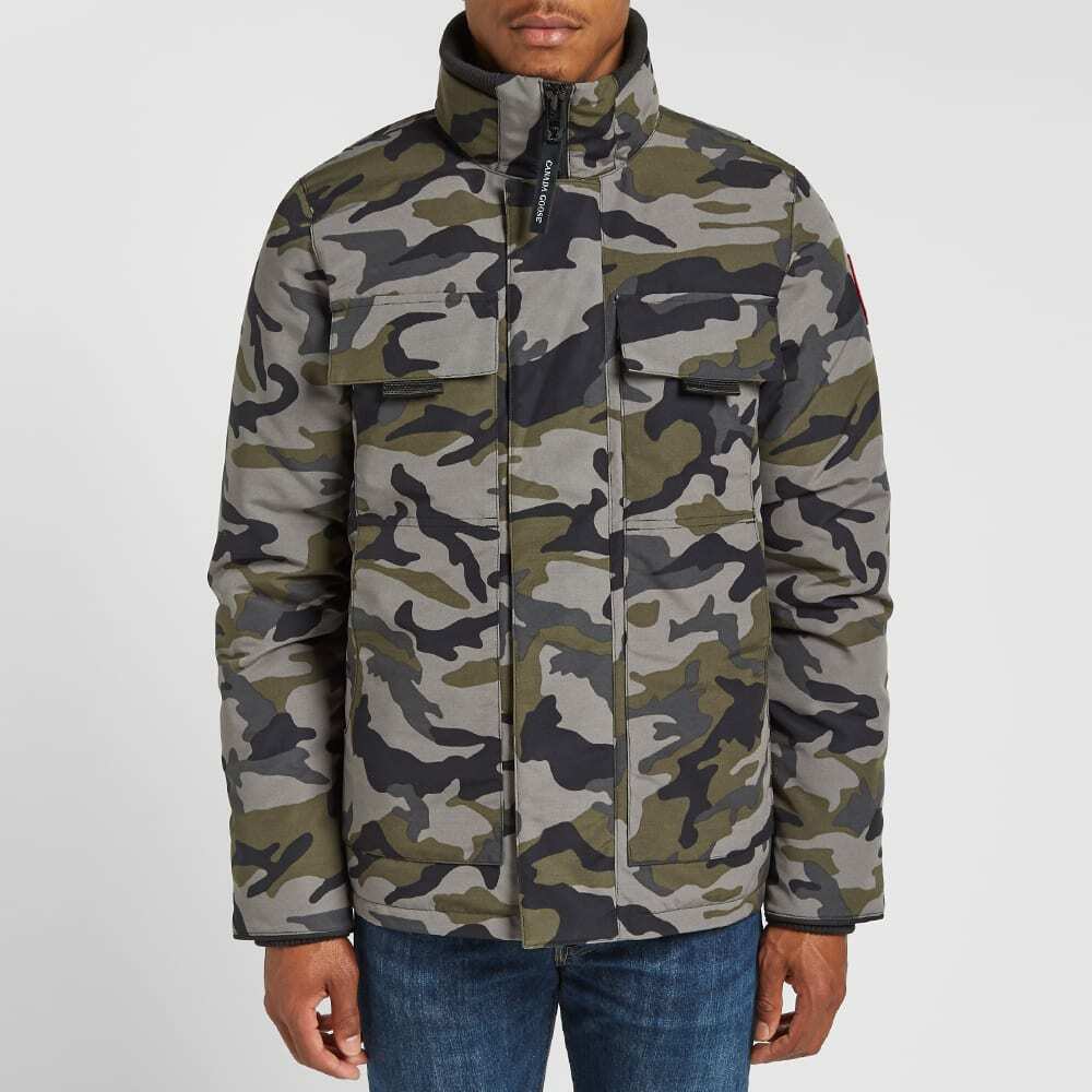 Canada Goose Men's Forester Jacket in Coastal Grey Camo Canada Goose