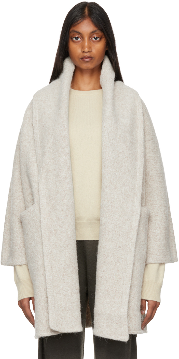 Lauren Manoogian Beige Capote Coat Lauren Manoogian