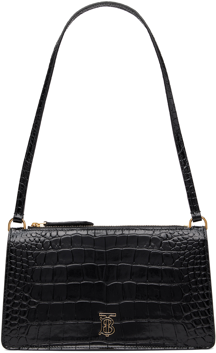 Burberry Black Mini TB Shoulder Bag Burberry