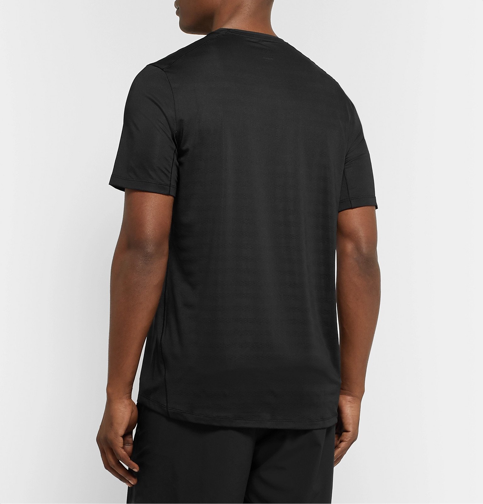 Salomon - XA Perforated Stretch-Jersey T-Shirt - Black Salomon