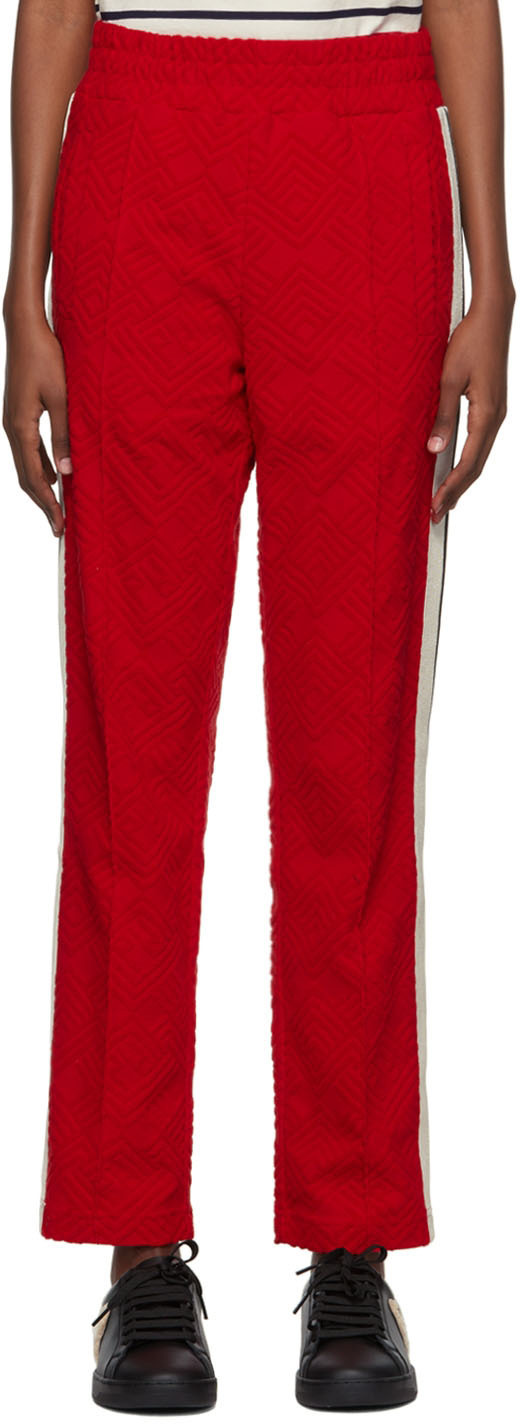 Palm Angels Red Classic Track Pants Palm Angels