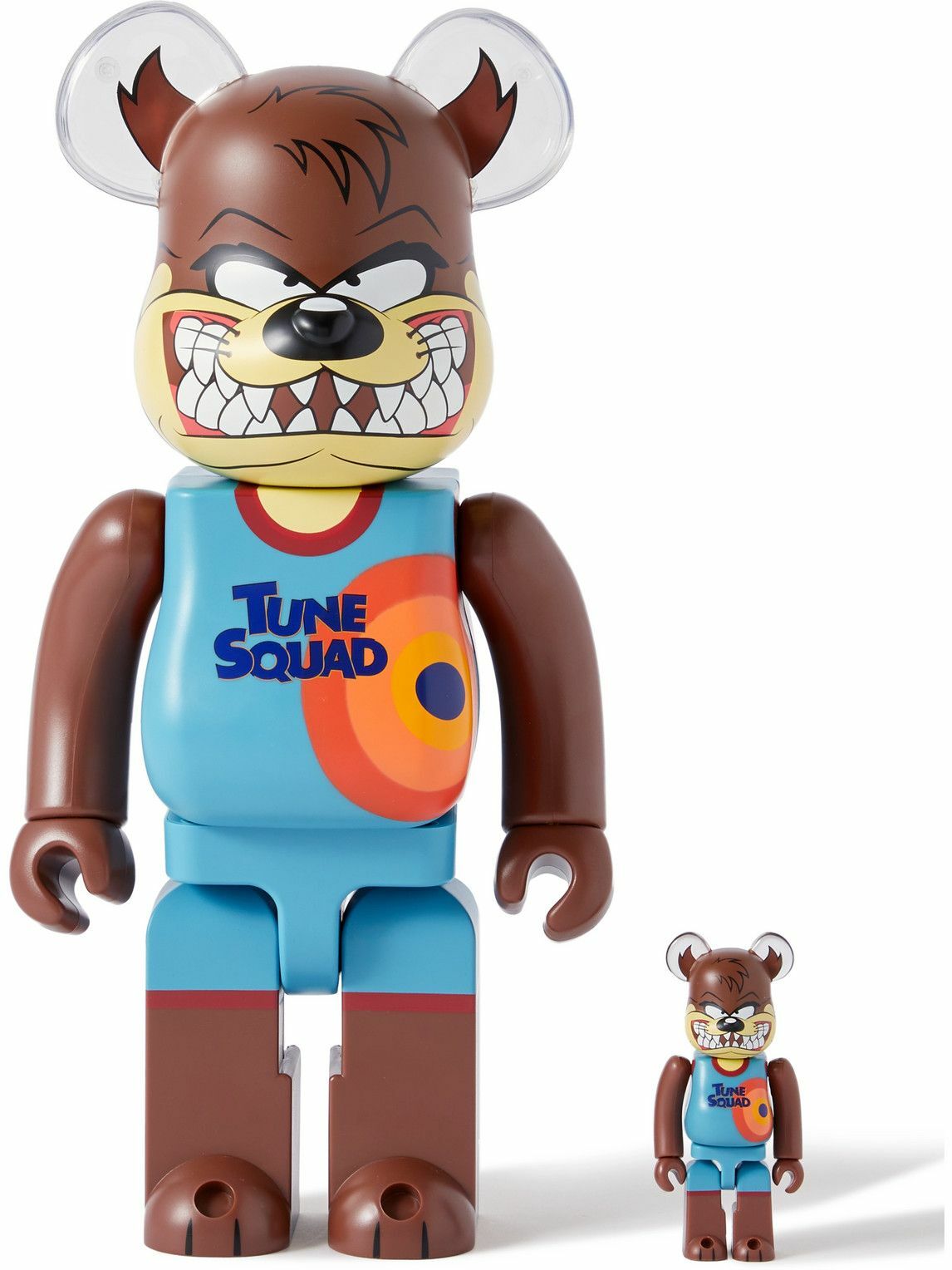 BE@RBRICK - Space Jam Tasmanian Devil 100% 400% Printed PVC Figurine