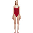1017 ALYX 9SM Red Susyn One-Piece Swimsuit