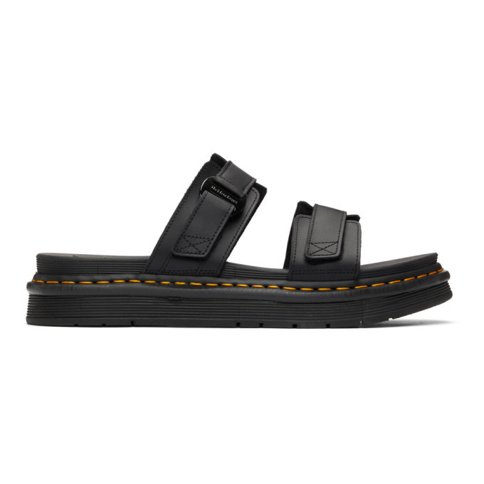 black chilton sandals