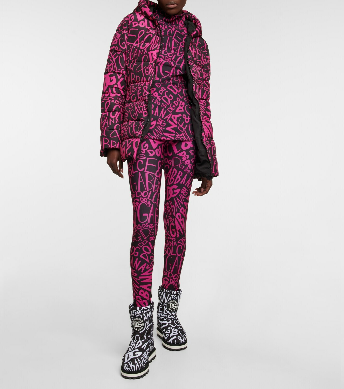 Pantalon De Ski Dolce&Gabbana D&G Bleu Techno Taille 34 - Collection Runway Rare - Neuf
