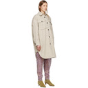 Isabel Marant Etoile Off-White Wool Obira Coat