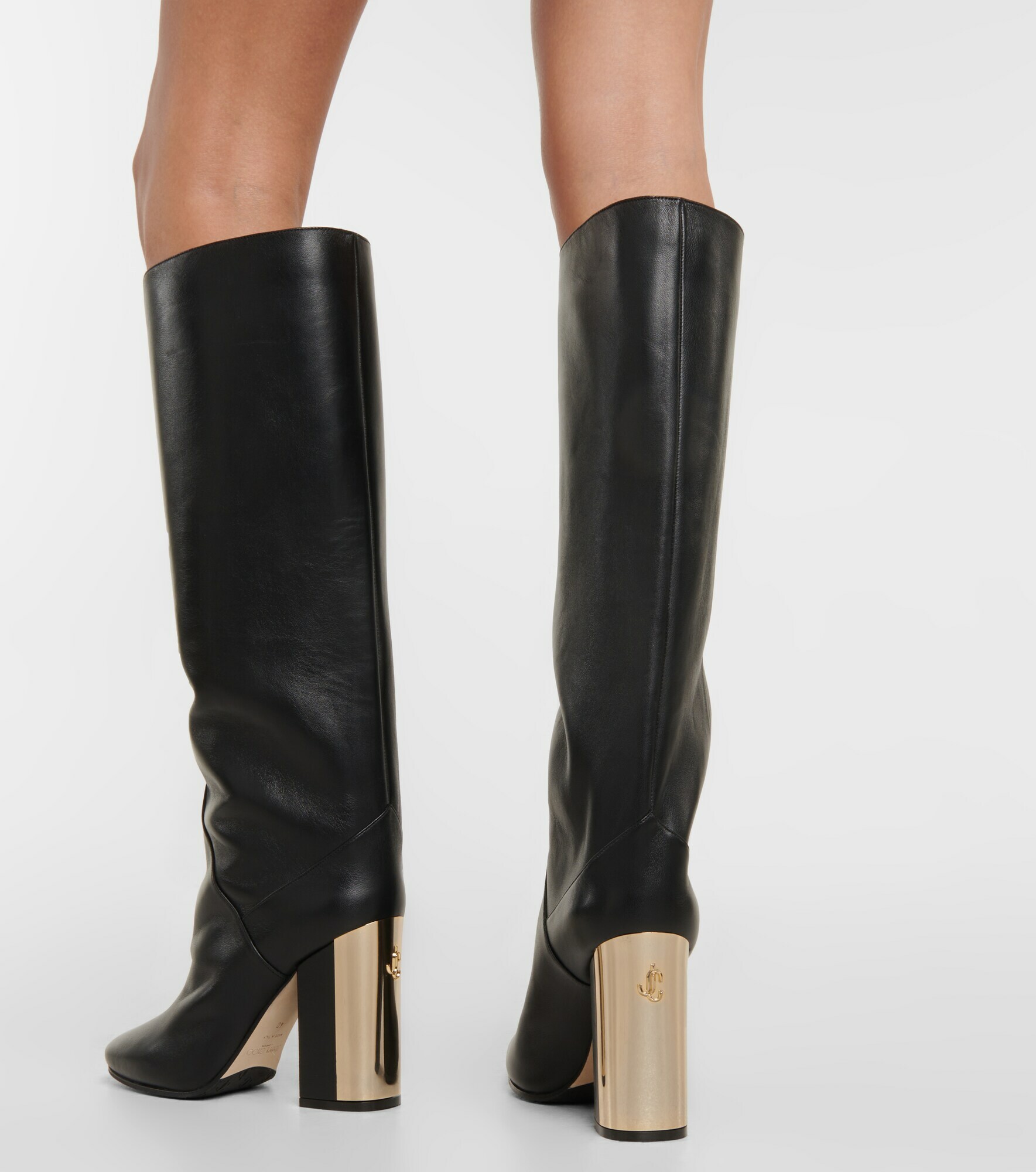 Jimmy Choo - Rydea 100 leather knee-high boots Jimmy Choo