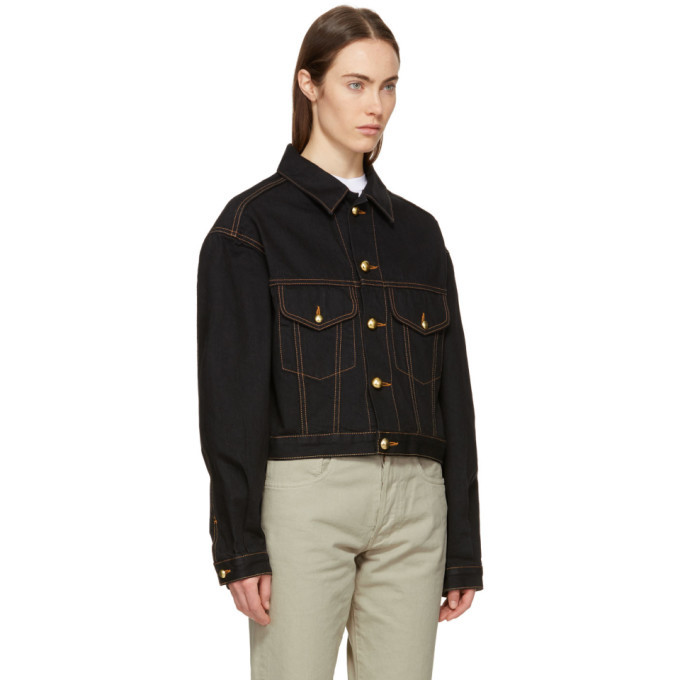 Simon Miller Black Keya Denim Jacket 