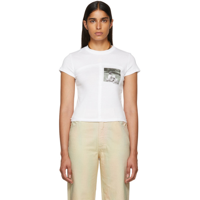 eckhaus latta baby tee