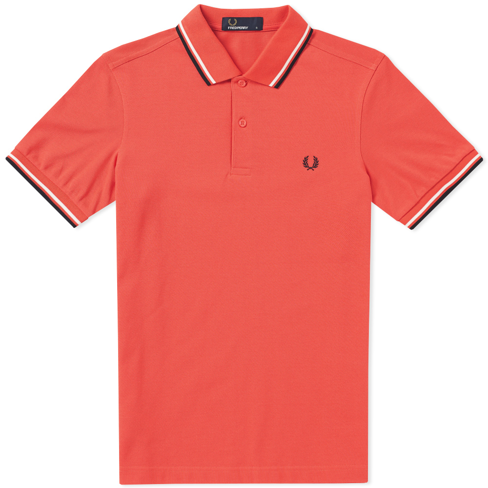 Fred Perry Slim Fit Twin Tipped Polo Fred Perry