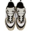 1017 Alyx 9SM Off-White and Black Snake Low Hiking Sneakers