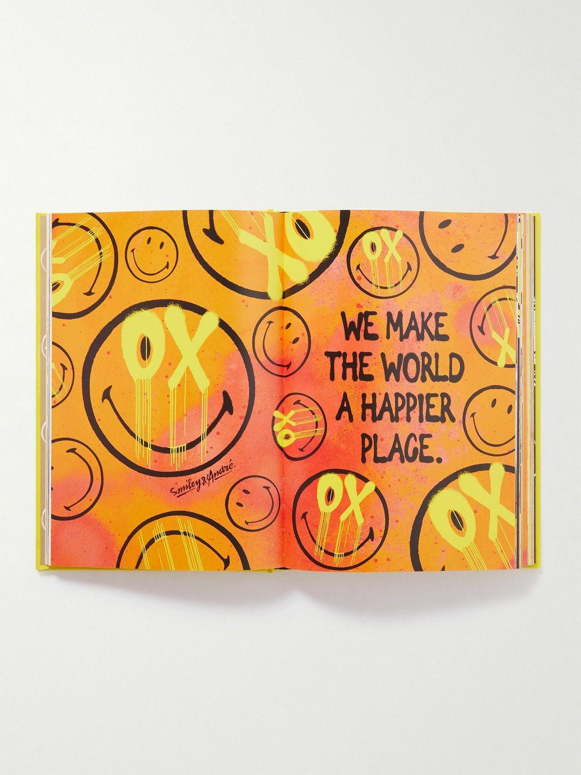 Assouline - Smiley: 50 Years of Good News Hardcover Book Assouline