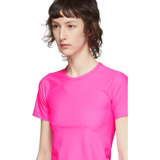 Junya Watanabe Pink Nylon Tricot T 