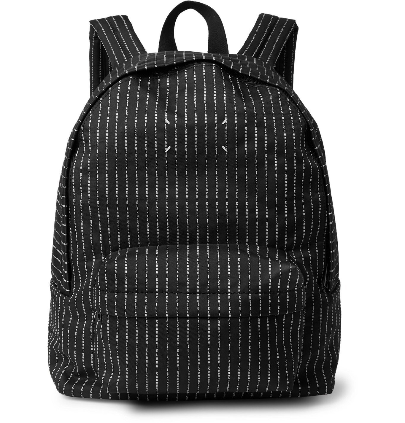 embroidered canvas backpack