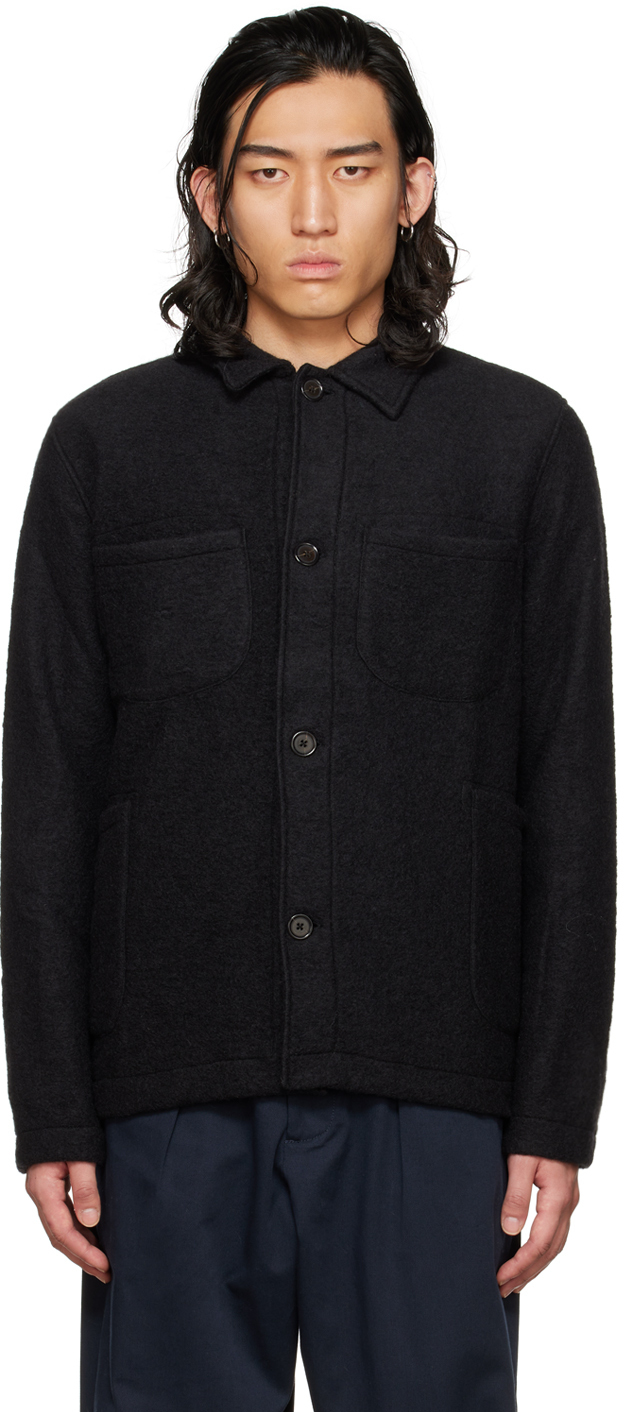Universal Works Black Lumber Jacket Universal Works