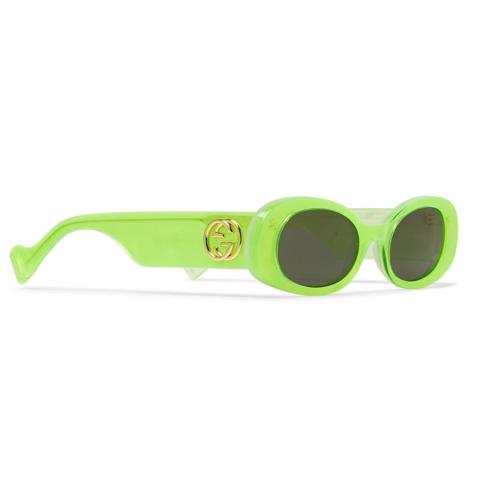 neon gucci glasses