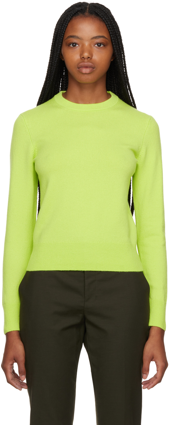 Vince Green Fitted Sweater Vince