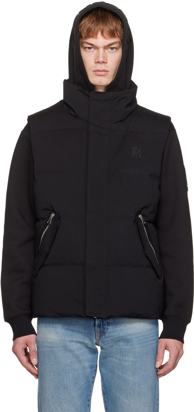 Mackage Black Joseph Down Vest Mackage