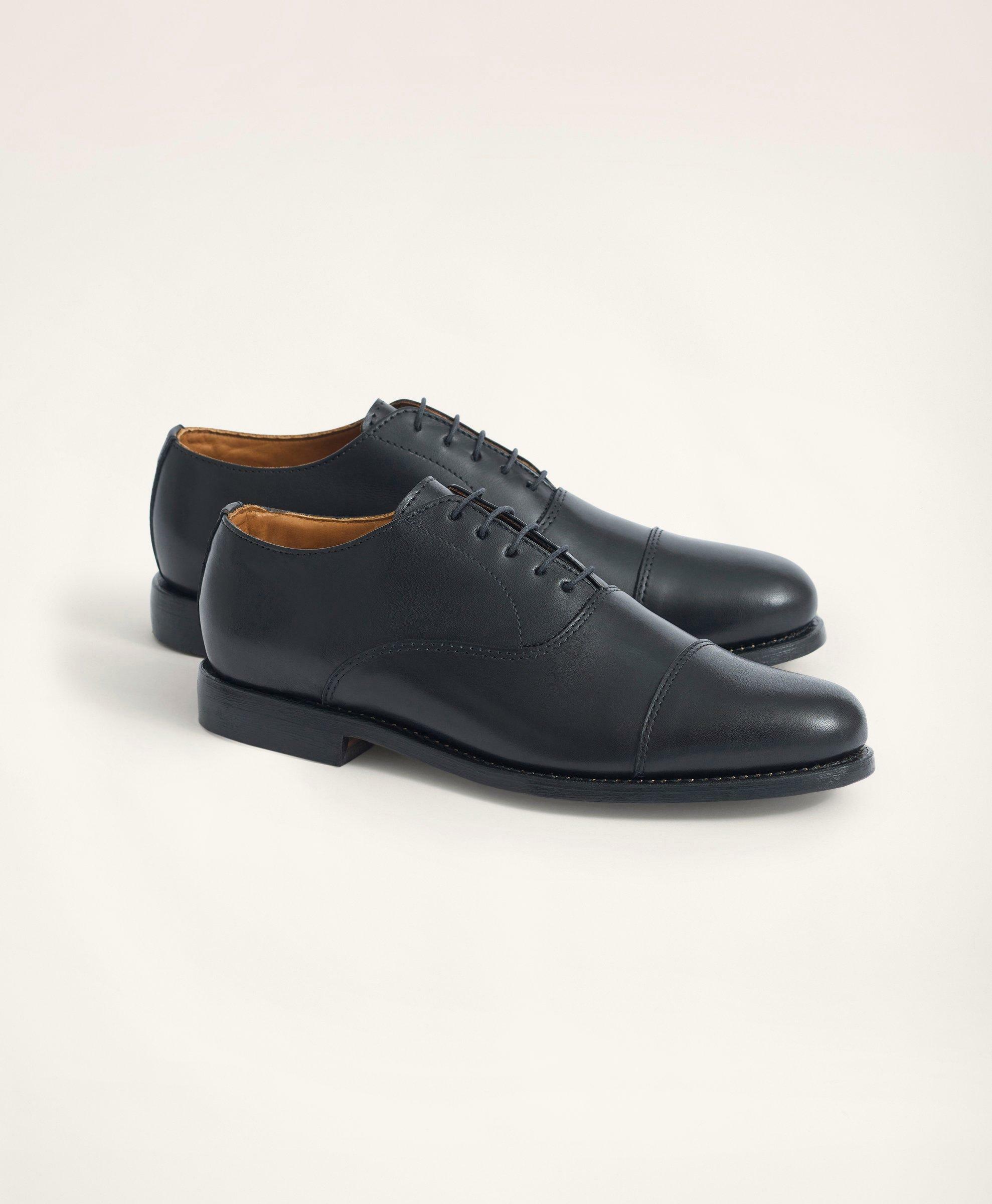 Brooks Brothers Men's Rancourt Oxford Shoes | Black
