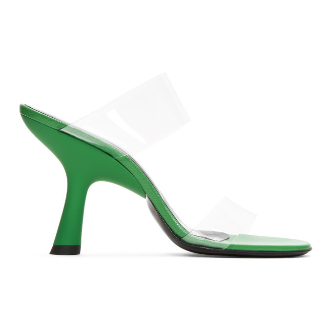 Simon Miller Green Tall Tee Sandals 