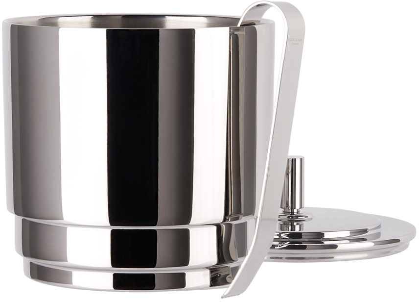 Jensen Silver Living Manhattan Ice Bucket Jensen